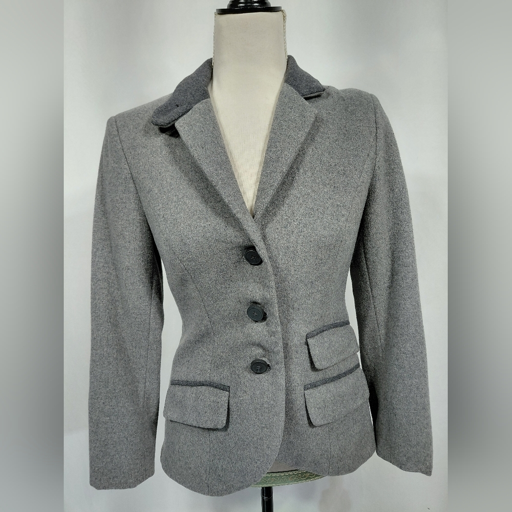 Noel Asmar Equestrian Grey Blazer